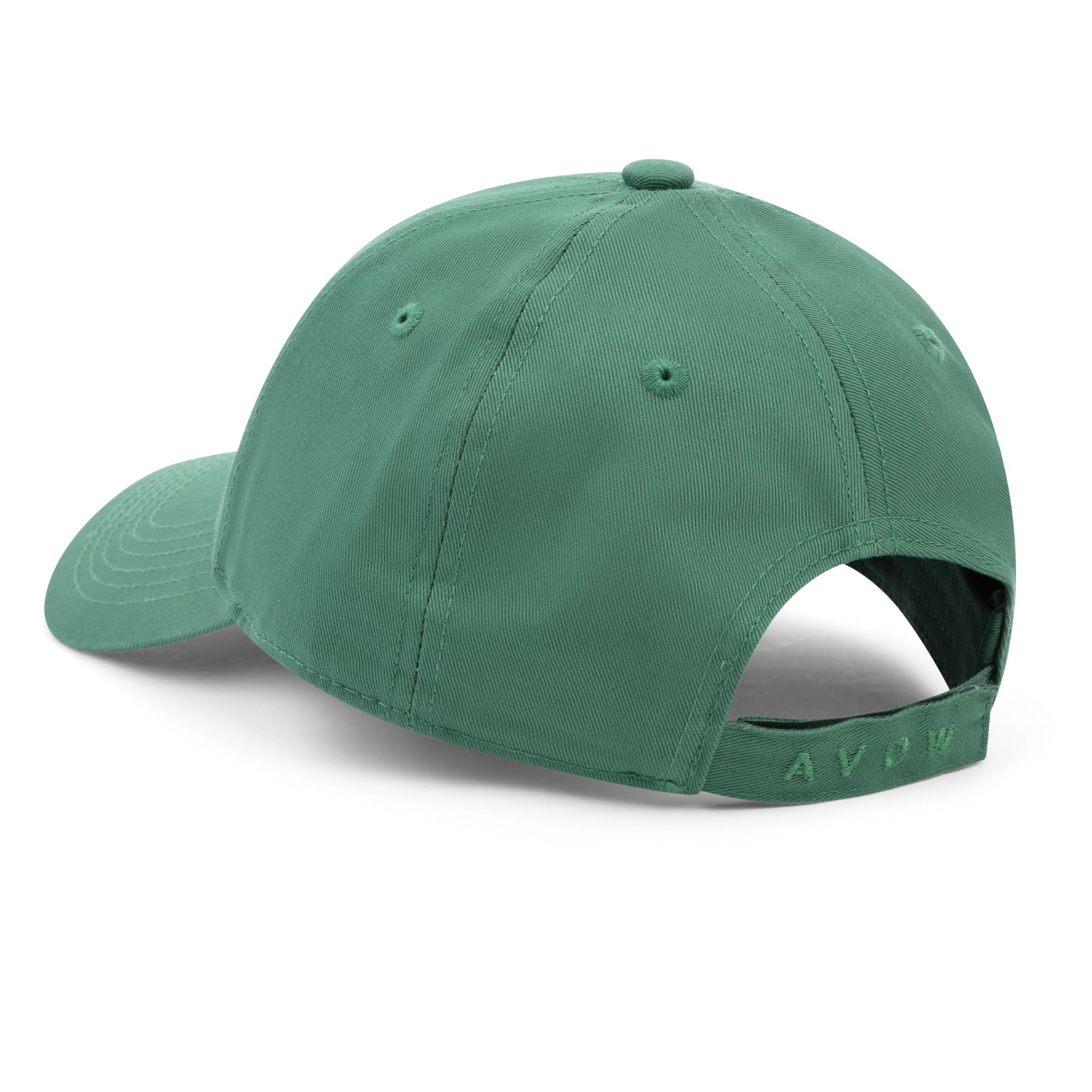 Embroidered baseball cap AV Green