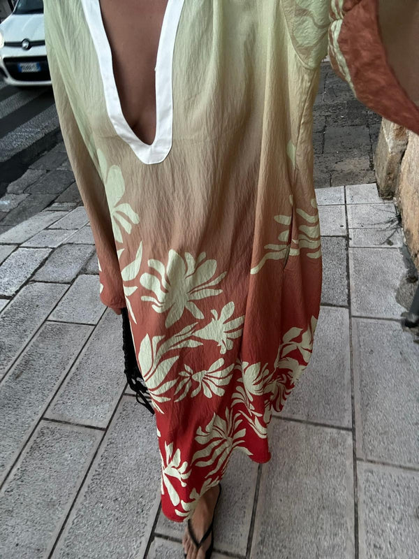 Fiorale Jelaba Ombre