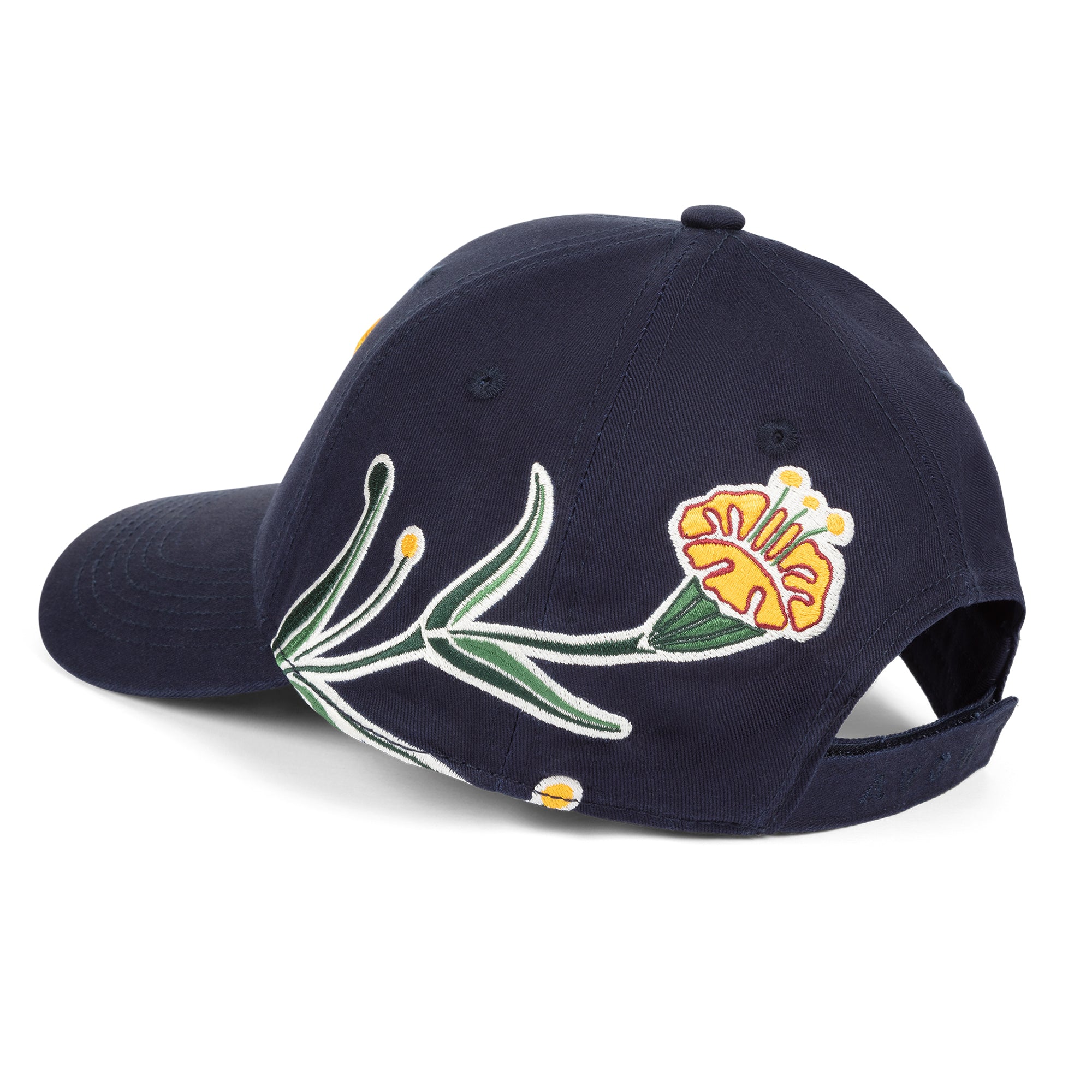 Embroidered baseball cap AV Flower Navy