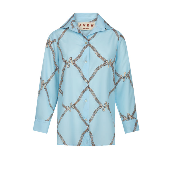AV SHIRT CHAIN BLUE