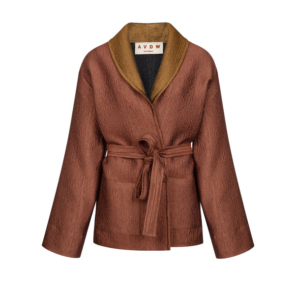 BROCY REVERSIBLE KIMONO COPPER