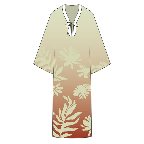 Fiorale Jelaba Ombre