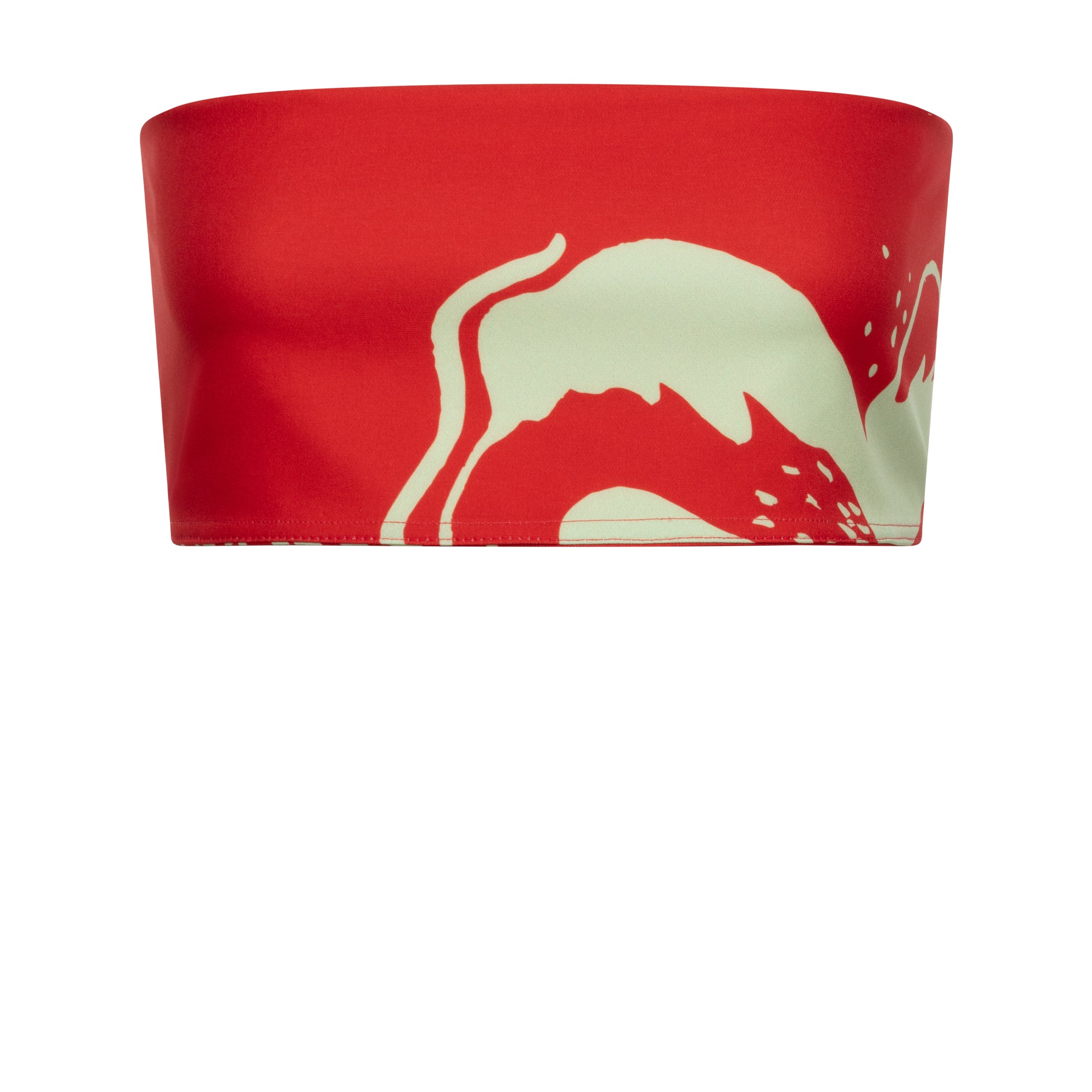 FLORA TRAVEL BANDEAU RED