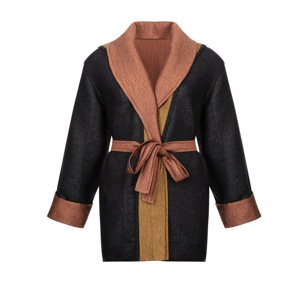 REVERSIBLE KIMONO COPPER
