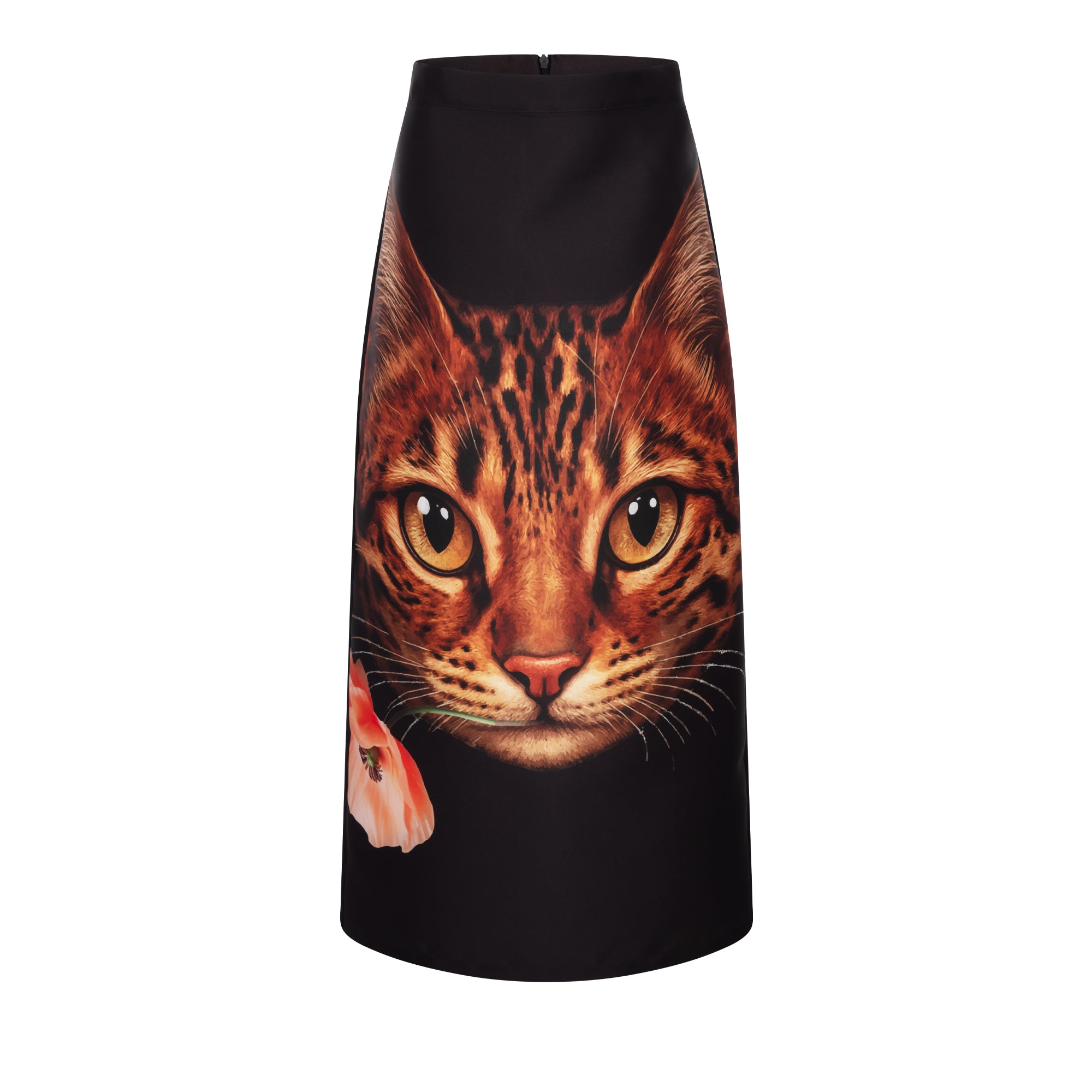 CATTY TAFTA SKIRT BLACK