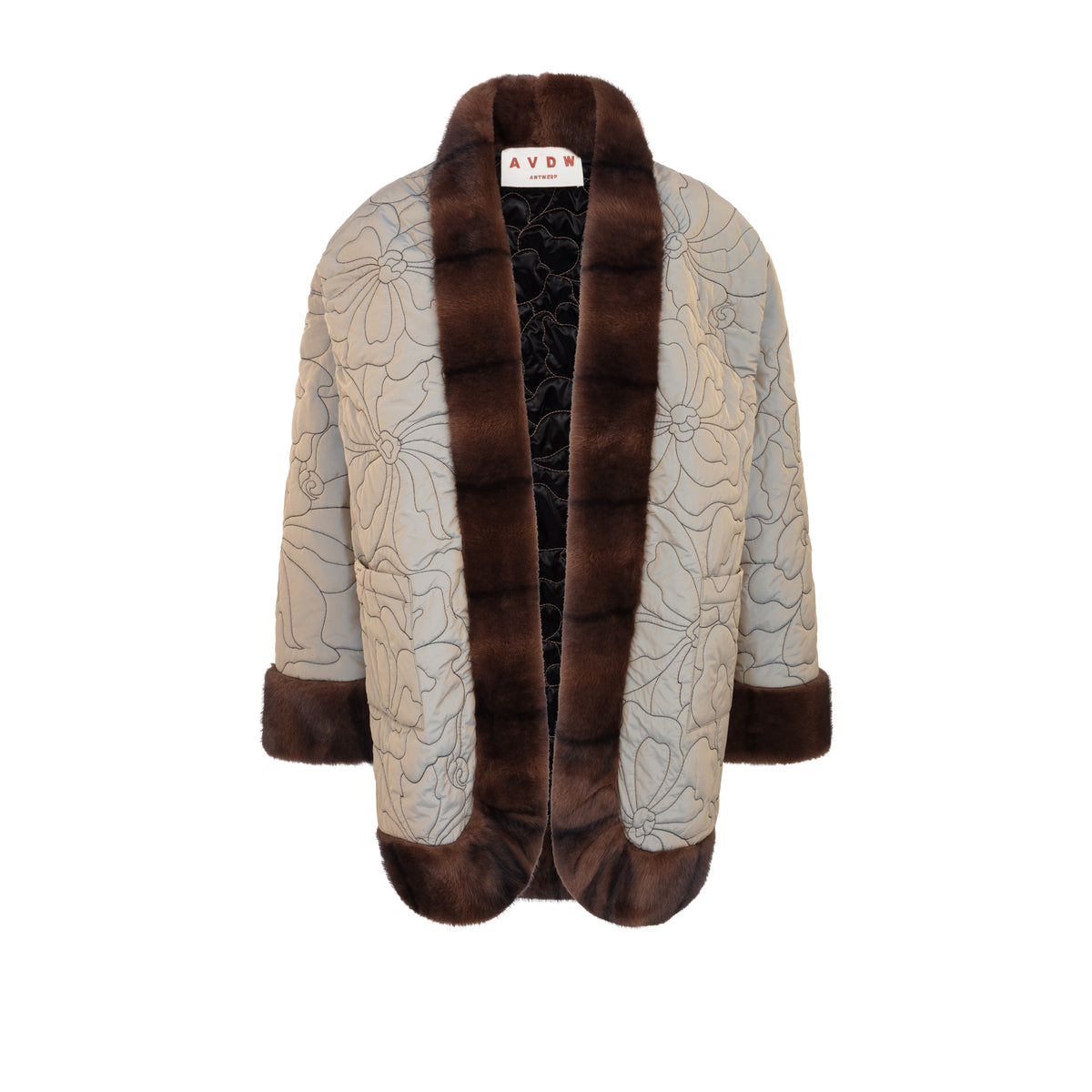 MIDORI LONG REVERSIBLE COAT KHAKI