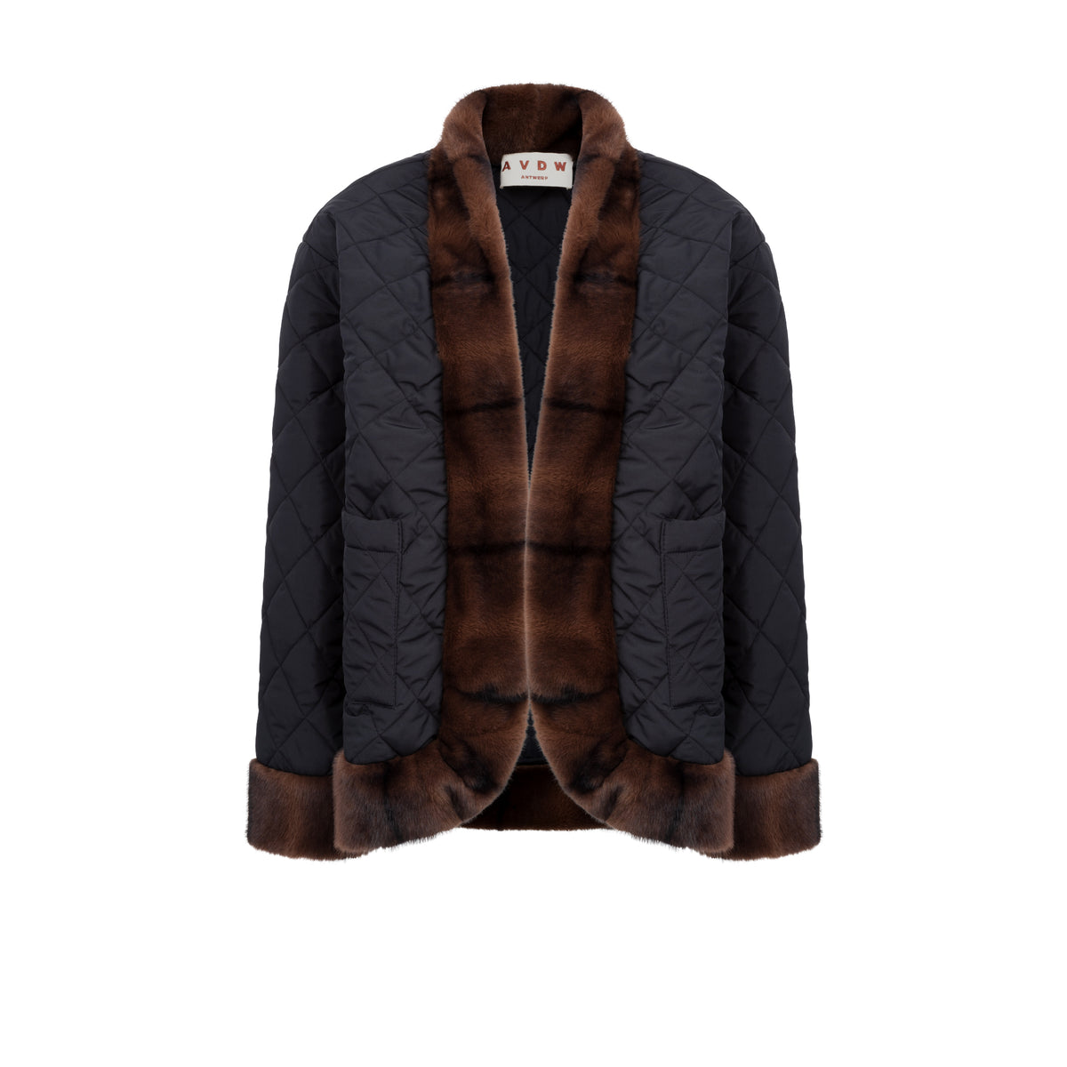 MIDORI SHORT REVERSIBLE COAT KHAKI