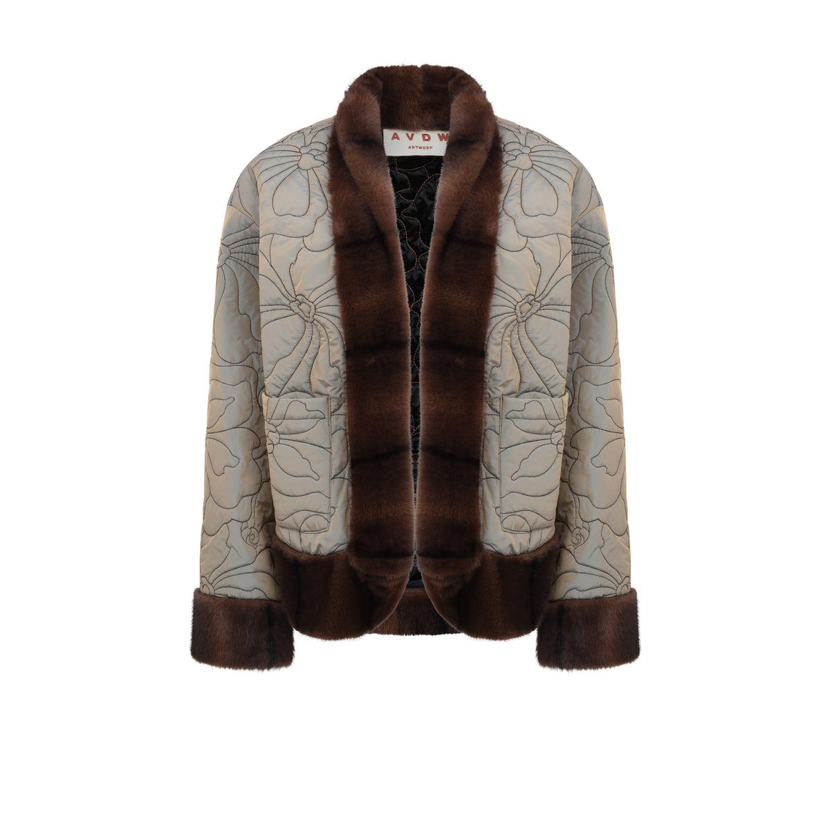 MIDORI SHORT REVERSIBLE COAT KHAKI