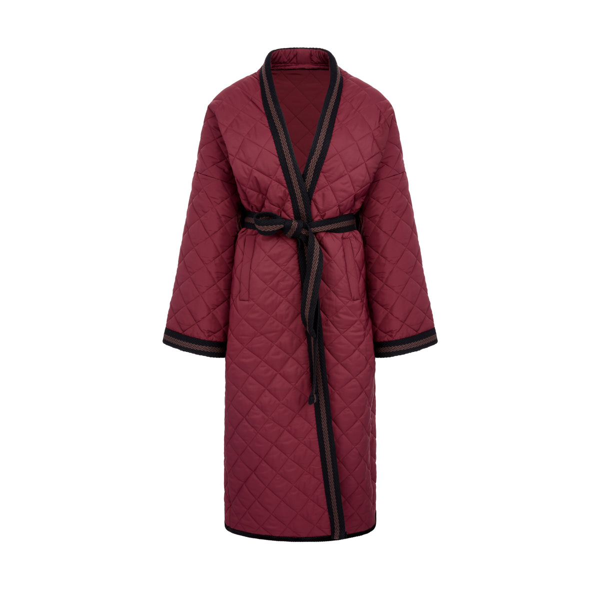 SUETI KIMONO BURGUNDY