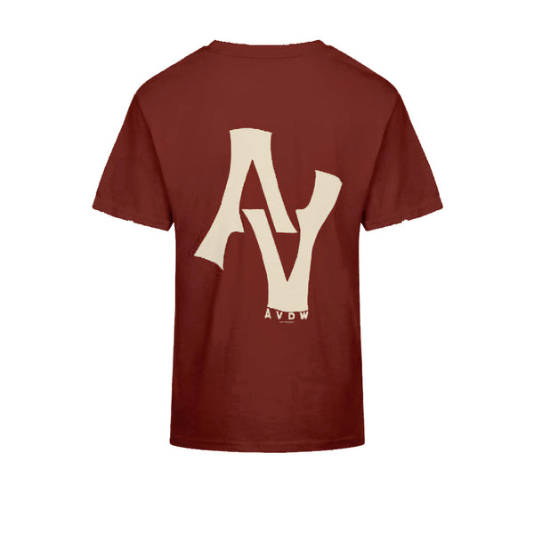 AVDW T-SHIRT BORDEAUX