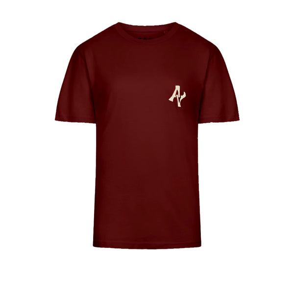 AVDW T-SHIRT BORDEAUX