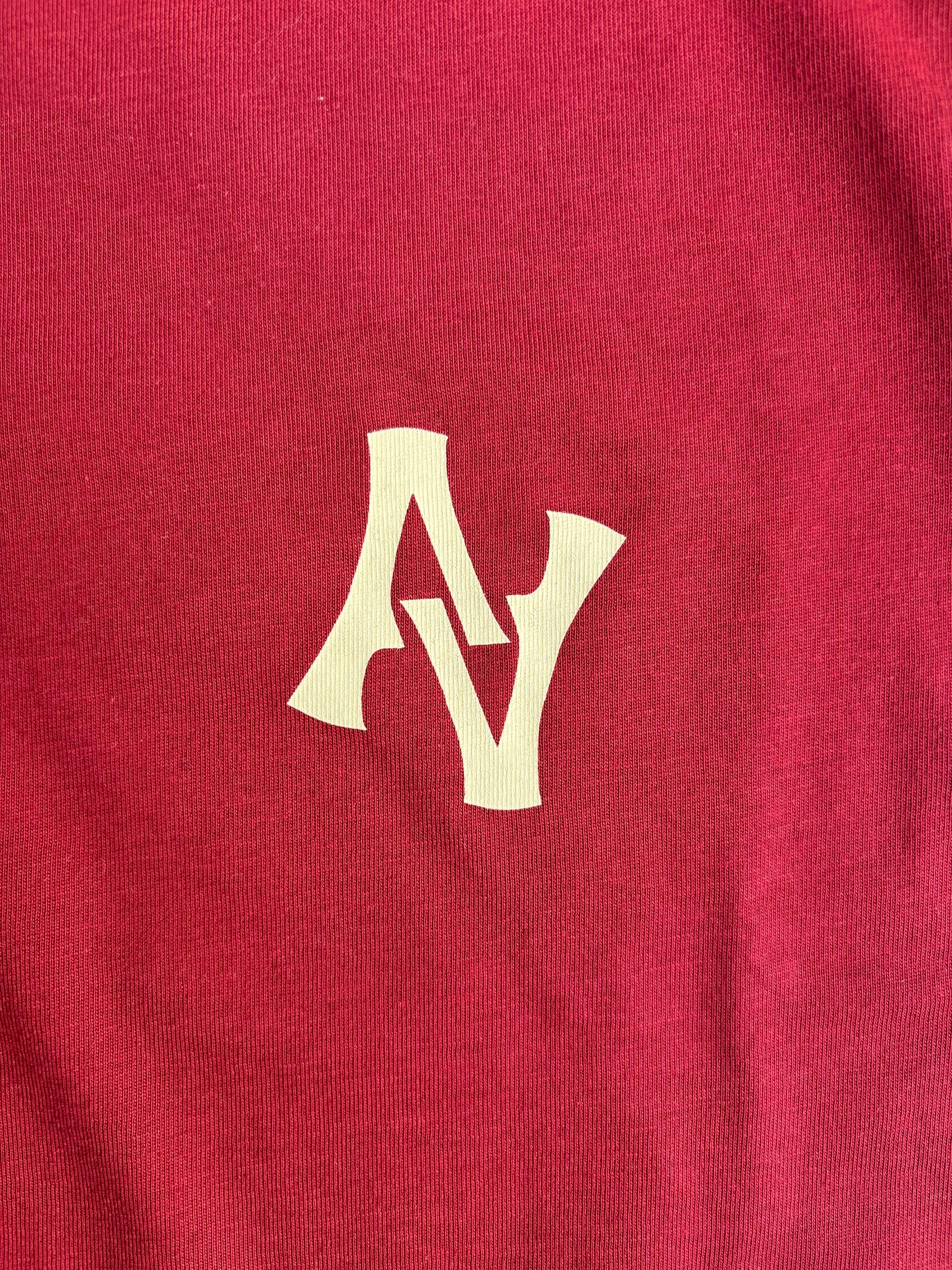 AVDW T-SHIRT BORDEAUX