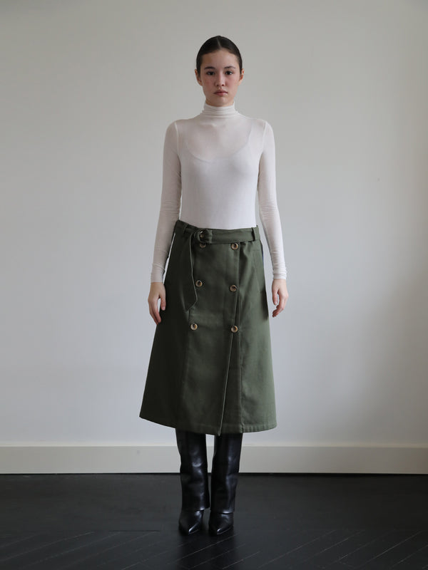 DENNIS DUO SKIRT GREEN