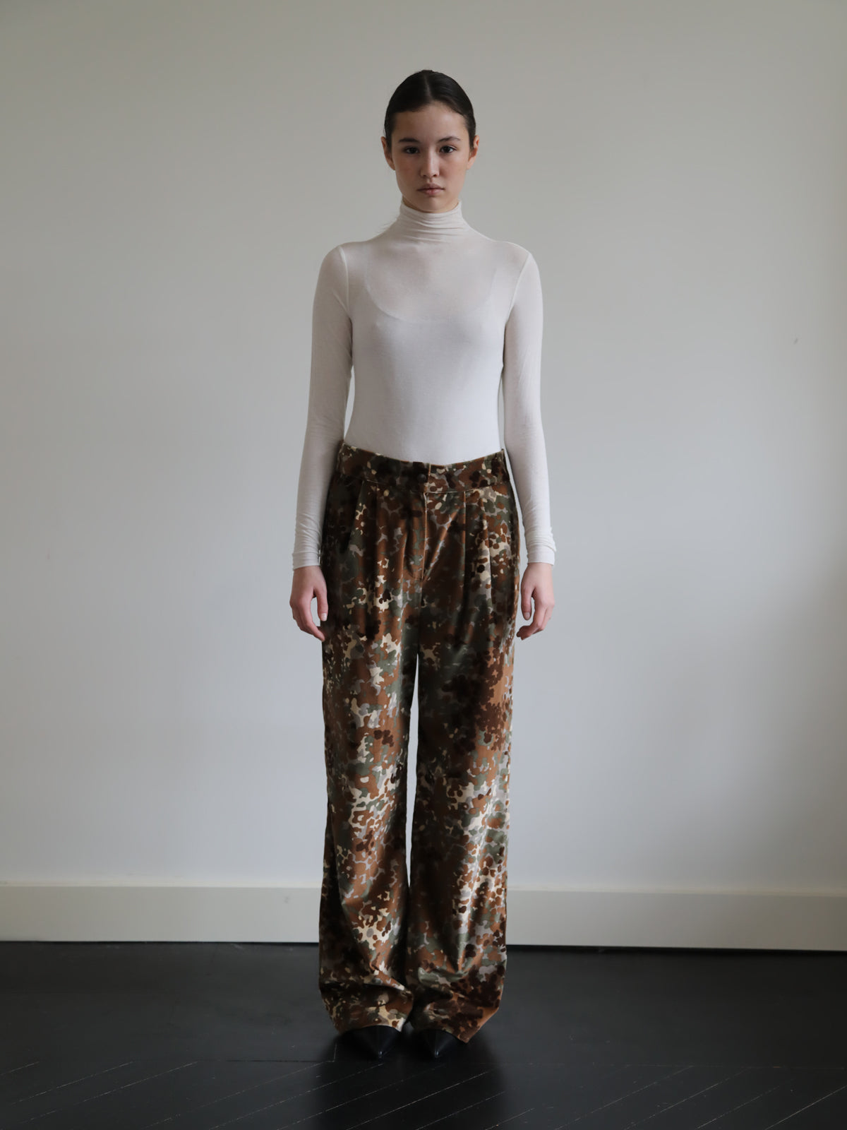 CAMU VELVET OVERSIZED PANTALON