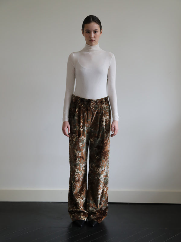 CAMU VELVET OVERSIZED PANTALON