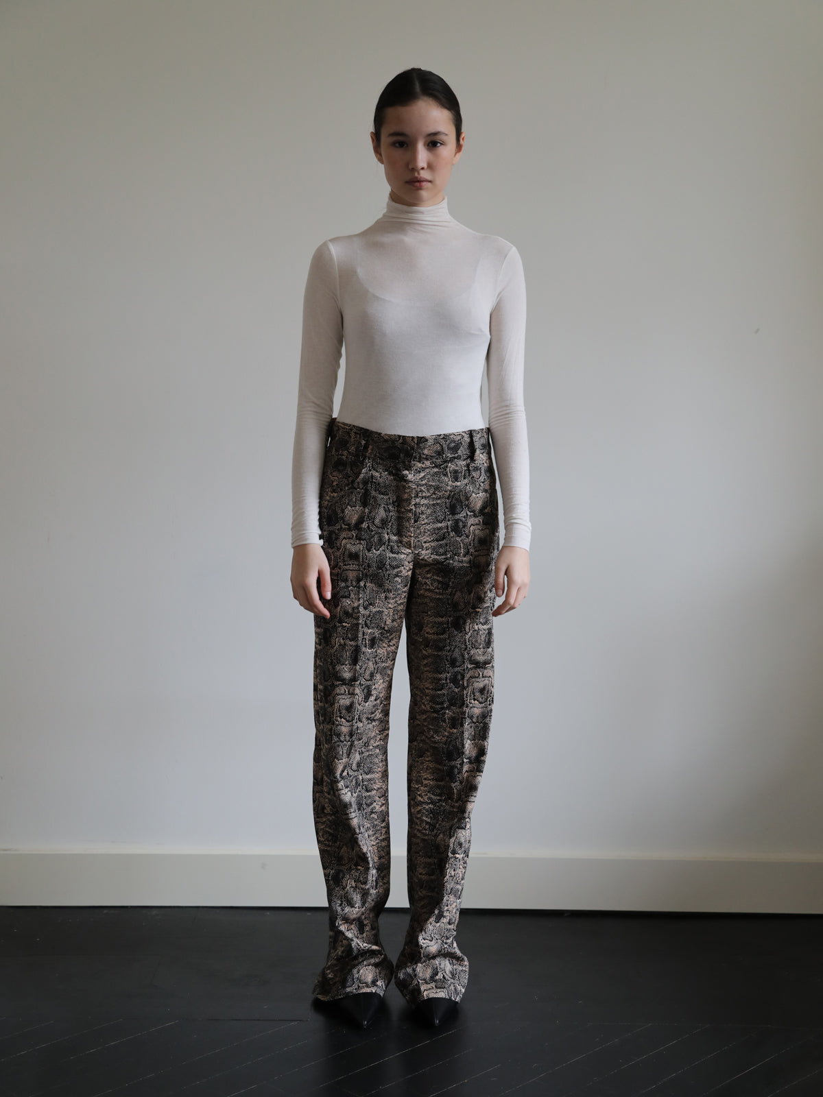 SNAKE FITTED PANTALON