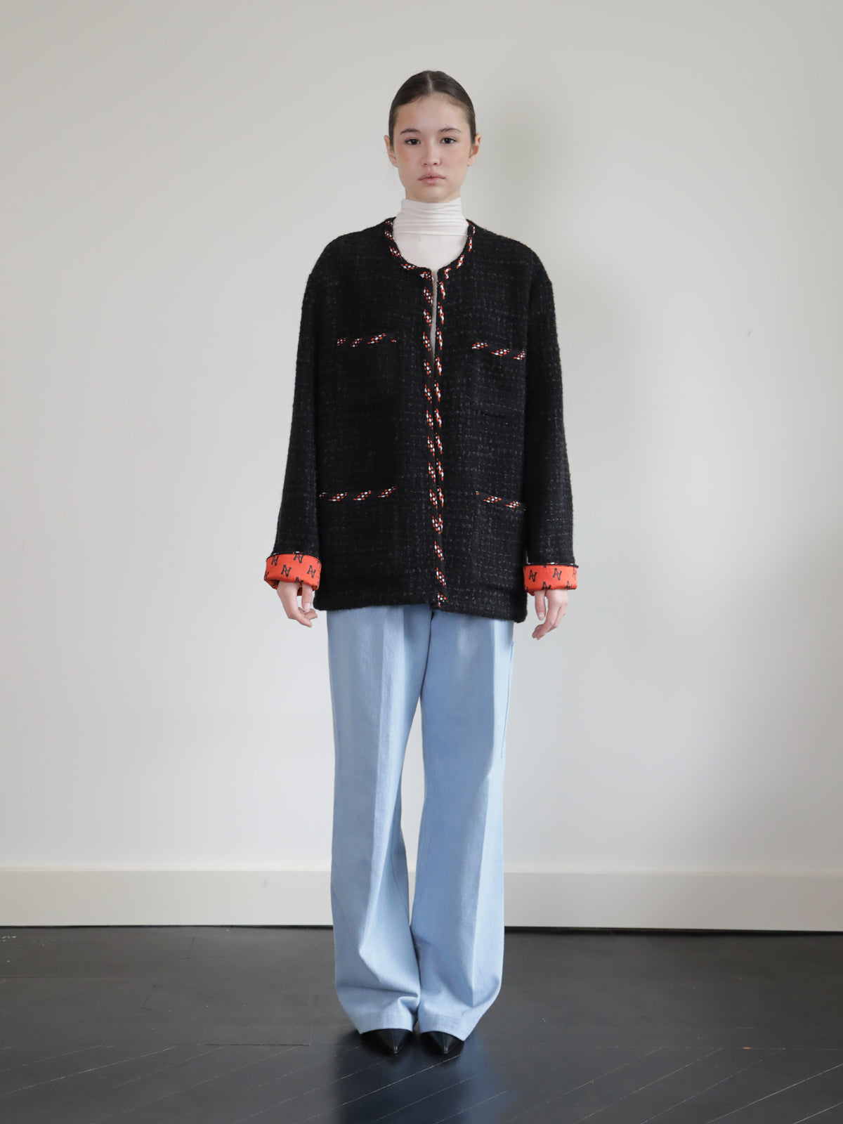 PRETO WOOL JACKET BLACK