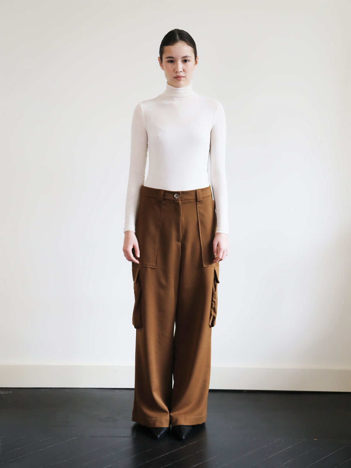 CARGO PANTALON BROWN