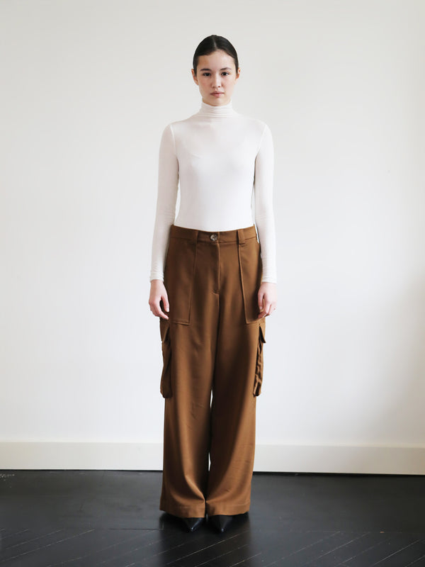 CARGO PANTALON BROWN