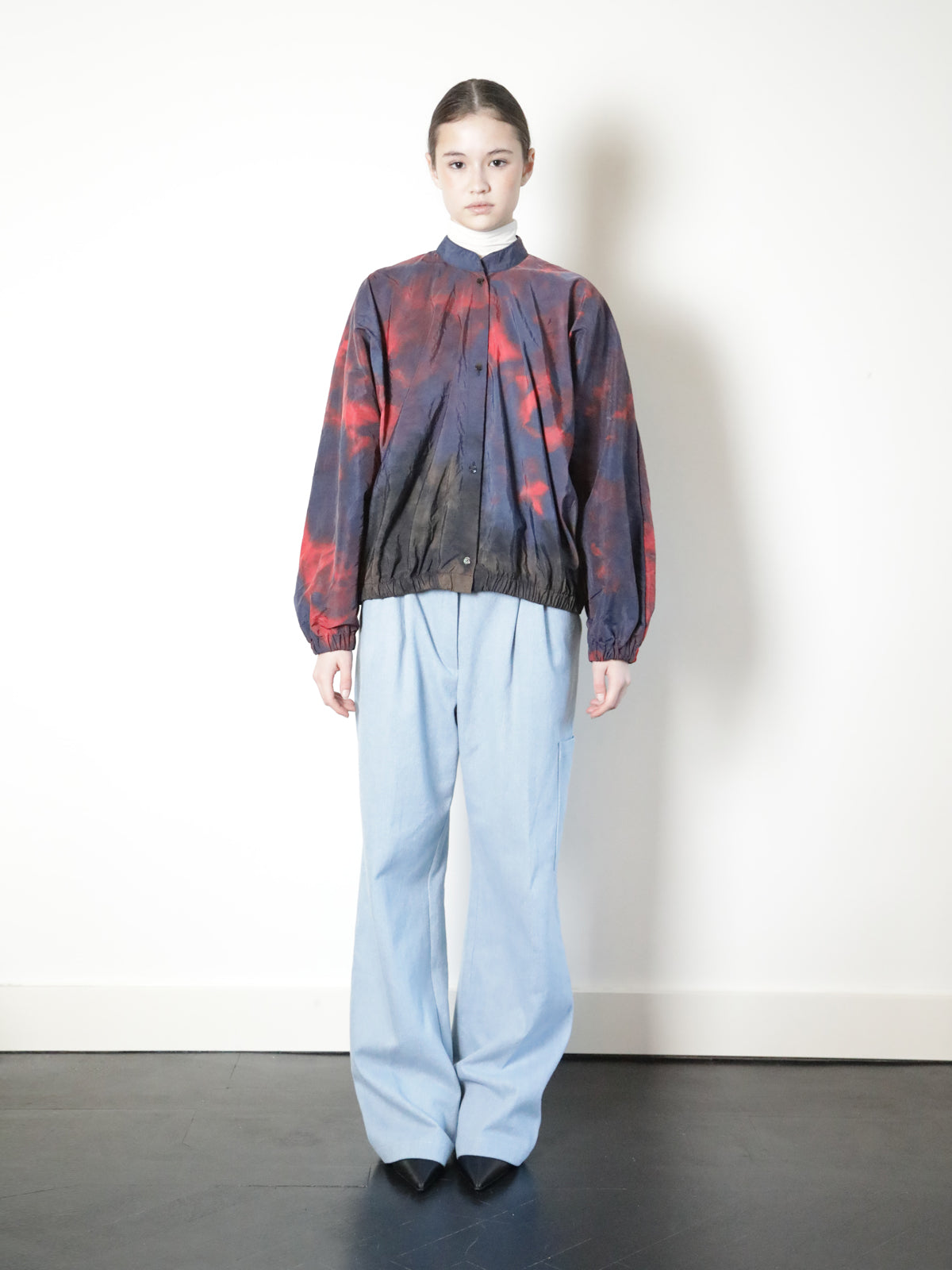 TAFFY TIE DYE BOMBER BLUE