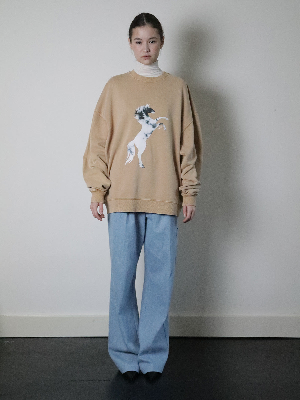 BARN SWEATER CARAMEL