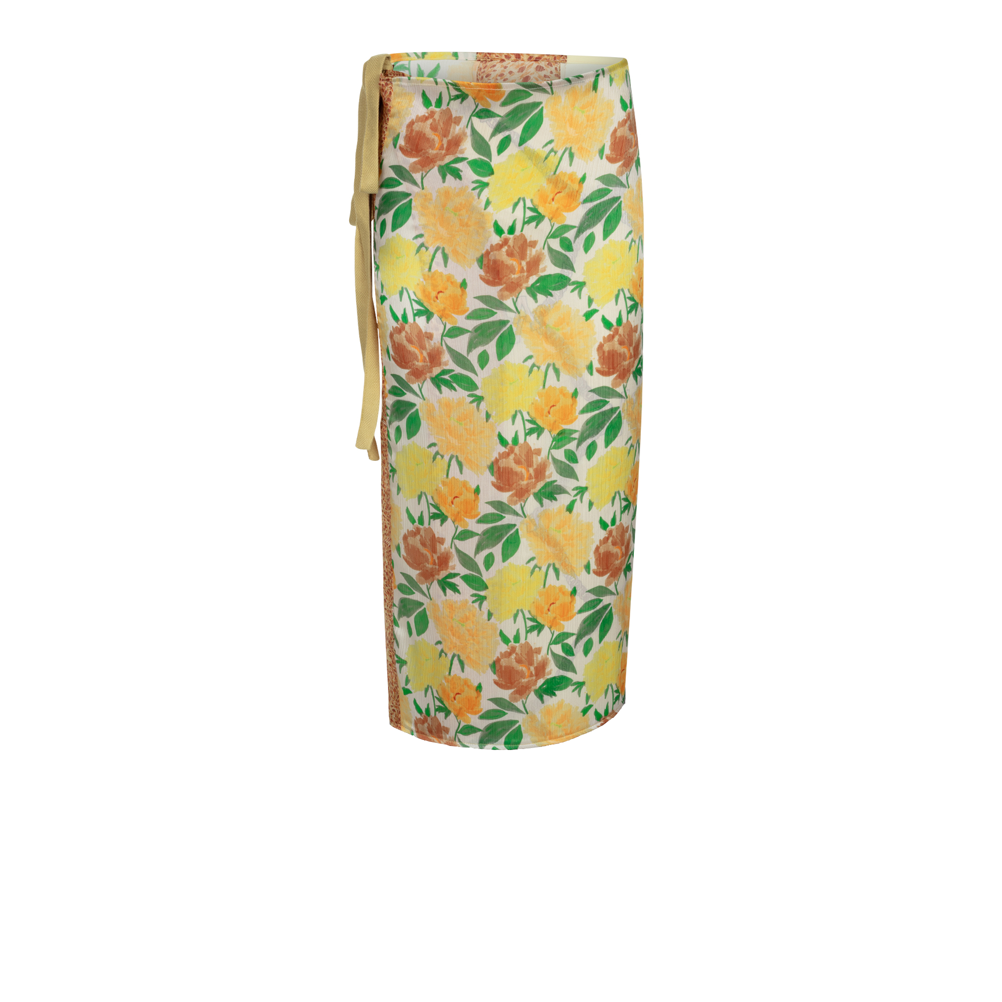 MIXED PAREO YELLOW